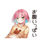 リモート飲み子☆乾杯ガール（個別スタンプ：27）