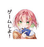 リモート飲み子☆乾杯ガール（個別スタンプ：37）