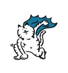 途艸のけっこう使えるユルい猫 part 6（個別スタンプ：14）