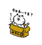 途艸のけっこう使えるユルい猫 part 6（個別スタンプ：24）