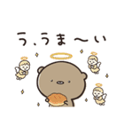 食べたい！飲みたい！くまのぽんこつ（個別スタンプ：18）