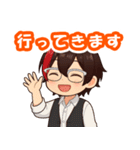 いつでもシンプル！笑顔のシンプル！（個別スタンプ：5）