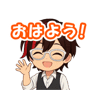 いつでもシンプル！笑顔のシンプル！（個別スタンプ：10）