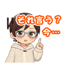 いつでもシンプル！笑顔のシンプル！（個別スタンプ：15）