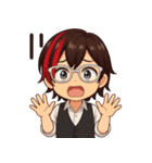 いつでもシンプル！笑顔のシンプル！（個別スタンプ：16）