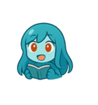 スライムガールスタンプ（個別スタンプ：9）