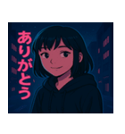 ネオンガール1（個別スタンプ：18）