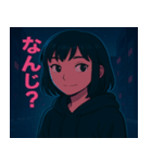 ネオンガール1（個別スタンプ：20）