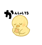 【毎日使える】ひよこスタンプセット2（個別スタンプ：25）