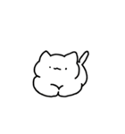 もっちりとした ねこ（個別スタンプ：4）