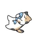 もっちりとした ねこ（個別スタンプ：19）