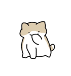もっちりとした ねこ（個別スタンプ：22）