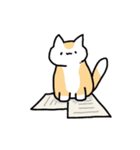 もっちりとした ねこ（個別スタンプ：23）