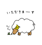 ひつじのひっきー（個別スタンプ：3）