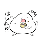 もぐもぐ「はぐちさん」スタンプ（個別スタンプ：3）