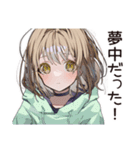 ゆるパーカーちゃんの映画ナイト（個別スタンプ：28）