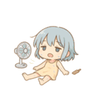 夏の彼女たち（個別スタンプ：9）