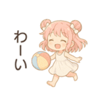 夏の彼女たち（個別スタンプ：15）