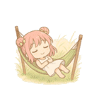 夏の彼女たち（個別スタンプ：17）