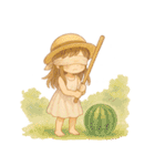 夏の彼女たち（個別スタンプ：40）