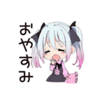 地雷ちゃんの夜更かしゲーム☆（個別スタンプ：3）