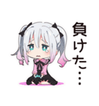 地雷ちゃんの夜更かしゲーム☆（個別スタンプ：15）