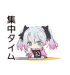 地雷ちゃんの夜更かしゲーム☆（個別スタンプ：31）