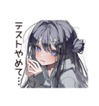 徹夜の追い込み学生♡（個別スタンプ：34）