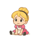 ふしぎの国のゆるスタンプ（個別スタンプ：9）