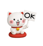 ず～っと使える♡かわいい猫のスタンプ（個別スタンプ：7）