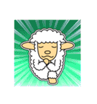 ツノなし羊「ぺっこ」 4 [文字無し]（個別スタンプ：1）