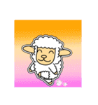ツノなし羊「ぺっこ」 4 [文字無し]（個別スタンプ：6）
