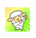 ツノなし羊「ぺっこ」 4 [文字無し]（個別スタンプ：11）