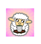 ツノなし羊「ぺっこ」 4 [文字無し]（個別スタンプ：12）