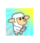 ツノなし羊「ぺっこ」 4 [文字無し]（個別スタンプ：17）