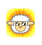 ツノなし羊「ぺっこ」 4 [文字無し]（個別スタンプ：23）