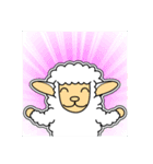 ツノなし羊「ぺっこ」 4 [文字無し]（個別スタンプ：24）