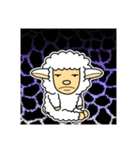 ツノなし羊「ぺっこ」 4 [文字無し]（個別スタンプ：26）