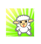 ツノなし羊「ぺっこ」 4 [文字無し]（個別スタンプ：27）