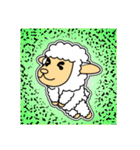 ツノなし羊「ぺっこ」 4 [文字無し]（個別スタンプ：28）