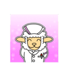 ツノなし羊「ぺっこ」 4 [文字無し]（個別スタンプ：33）