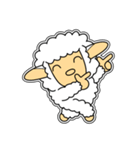 ツノなし羊「ぺっこ」 4 [文無アレンジ向]（個別スタンプ：11）