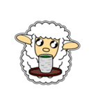 ツノなし羊「ぺっこ」 4 [文無アレンジ向]（個別スタンプ：12）