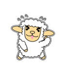 ツノなし羊「ぺっこ」 4 [文無アレンジ向]（個別スタンプ：21）