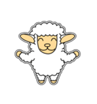 ツノなし羊「ぺっこ」 4 [文無アレンジ向]（個別スタンプ：24）