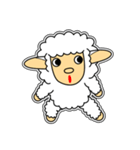 ツノなし羊「ぺっこ」 4 [文無アレンジ向]（個別スタンプ：27）