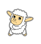 ツノなし羊「ぺっこ」 4 [文無アレンジ向]（個別スタンプ：32）