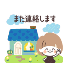 モノトーンmushちゃん・グルメ（個別スタンプ：4）