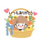 モノトーンmushちゃん・グルメ（個別スタンプ：14）