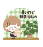 モノトーンmushちゃん・グルメ（個別スタンプ：26）